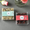 Gift Healthy Snacks Wedding Favours Hamper With Personalized Card