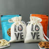 Shop Healthy Snacks Wedding Favours Hamper With Personalized Card