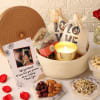 Healthy Snacks Wedding Favours Hamper With Personalized Card Online