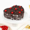 Buy Heart Black Forest Cherry Cake (2 Kg)