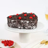 Shop Heart Black Forest Cherry Cake (Half Kg)