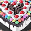 Shop Heart Black Forest Gems Cake