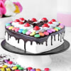 Gift Heart Black Forest Gems Cake (2 Kg)