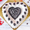 Gift Heart Coffee Cake (2Kg)