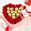 Shop Heart filled Choco Licious Bouquet