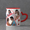 Gift Heart Handle Personalized Ceramic Mug