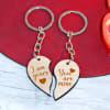 Gift Heart Keychain Set