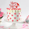 Heart Love Valentine's Cake Online