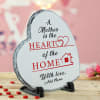 Gift Heart of the Home Personalized Tile with Stand