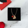 Gift Heart Pendant In Personalized Exploding Box