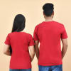 Shop Heart Print Red Couple T-shirt