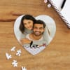Gift Heart Shape Paper Puzzle Made Of Hard Bord Personalized With 1 Photo