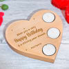 Heart Shaped Birthday Personalized Tea-Light Candle Holder Online