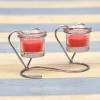 Gift Heart Shaped Candles Stand