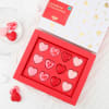 Gift Heart-Shaped Chocolate Assortment Box - 12 Pcs