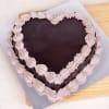 Gift Heart Shaped Chocolate Cake (Half Kg)