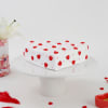 Shop Heart-Shaped Chocolate Cake with Cream Frosting (1 Kg)