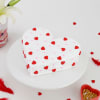 Heart-Shaped Chocolate Cake with Cream Frosting (1 Kg) Online