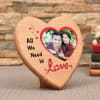 Gift Heart Shaped Personalized Wooden Photo Frame