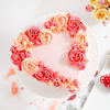 Shop Heart-Shaped Pink Love Cake Rosette