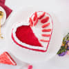 Buy Heart Shaped Red Velvet Cake