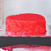 Gift Heart Shaped Red Velvet Cake (Half Kg)
