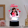 Heartfelt Mother's Day Black Base LED Lamp Online