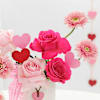 Shop Heartfelt Pink Floral Arrangement