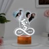 Gift Hearts And Balloons Personalized LED Lamp