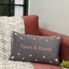 Hearts Aplenty Personalized Velvet Cushion Online