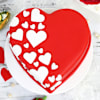 Buy Hearts Bounty Anniversary Fondant Cake (1 Kg)