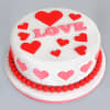 Hearts Fondant Cake (2 Kg) Online