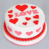 Hearts Fondant Cake (3 Kg) Online