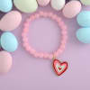 Gift Hearty Love Beaded Bracelet For Girls