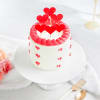 Buy Hearty Paradise Semi-Fondant Cake (1 Kg)