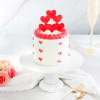Gift Hearty Paradise Semi-Fondant Cake (600 Gm)