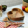 Hearty Salad Bowl And Spoons Set Online