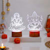 Buy Heavenly Laxmi And Ganesha LED Lamps Diwali Hamper