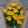 Hella Yella - 12 Yellow Roses Bouquet Online
