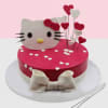 Hello Kitty Hearts Fondant Cake (5 Kg) Online