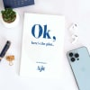 Here's The Plan Notebook - Personalized Online