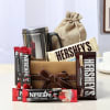 Hersheys Chocolates With Nescafe Sachets & Steel Mug Online