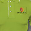 Buy Highline Polo T-shirt for Men (Apple Green with White)