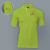 Highline Polo T-shirt for Men (Apple Green with White) Online