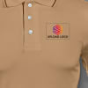 Buy Highline Polo T-shirt for Men (Beige with Brown)
