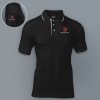 Highline Polo T-shirt for Men (Black with White) Online