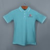 Shop Highline Polo T-shirt for Men (Electric Blue with White)