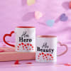 His And Hers Personalized Ceramic Mugs (Set of 2) Online