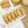 Buy Holi Special Gujiya With Personalized Greeting Card