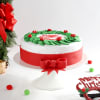 Buy Holly Leaves Semi Fondant Cake (2kg)